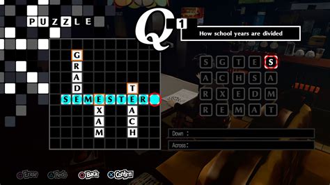 p5r crossword|Persona 5 Royal: All Crossword Puzzle Answers .